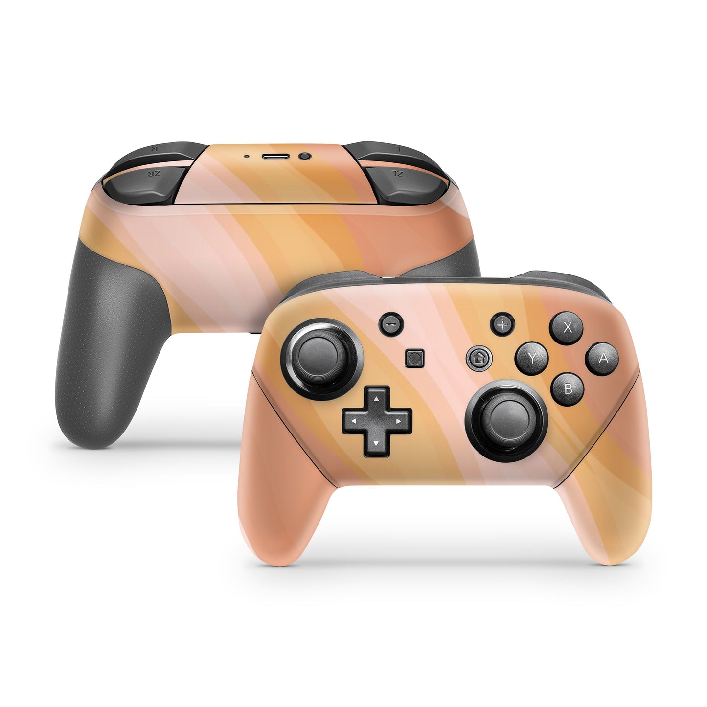 Lux Skins Nintendo Switch Pro Sunset in SantoriniSkins - Pattern Abstract Skin