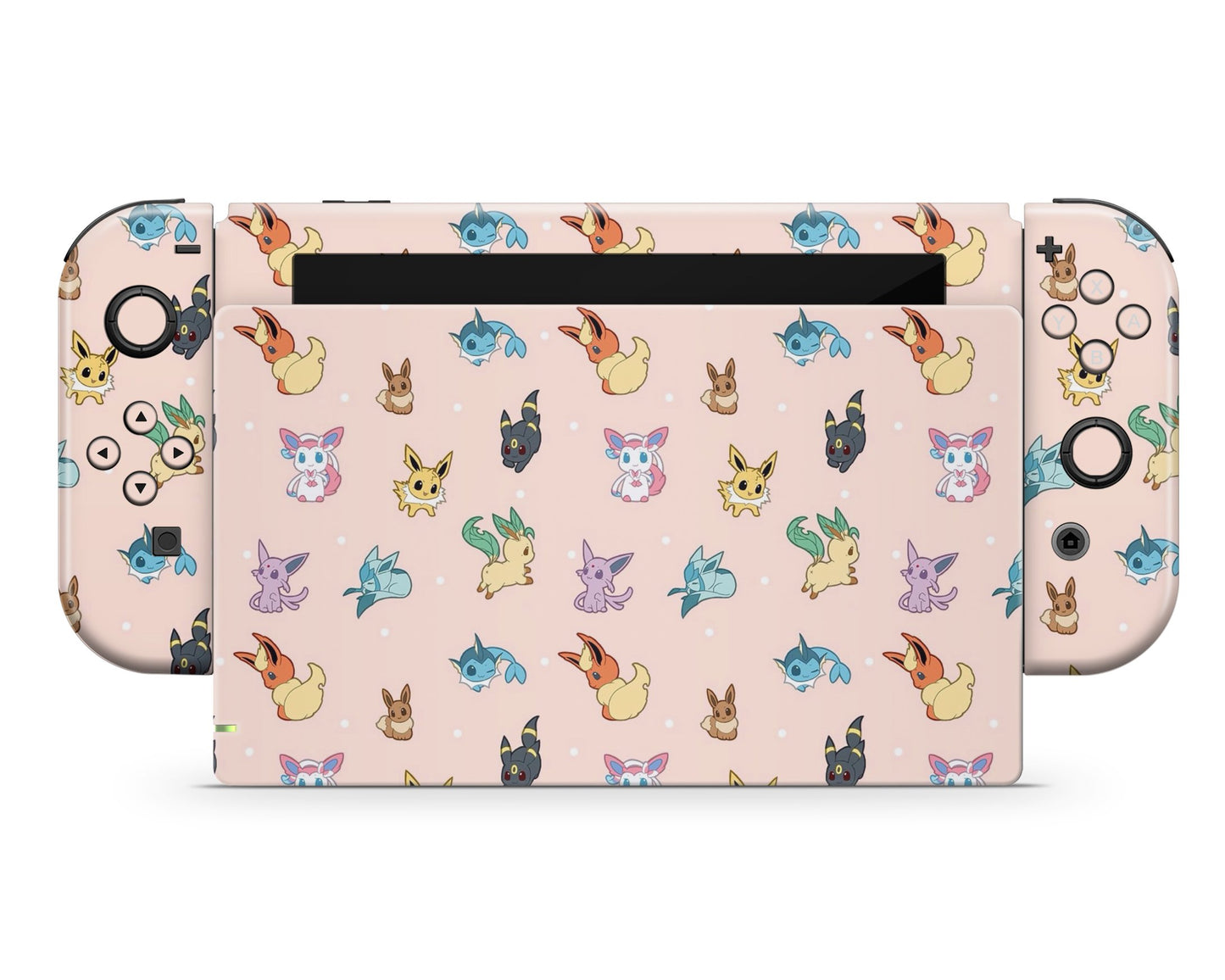 Lux Skins Nintendo Switch Pokemon Eevee Evolution Full Set Skins - Pop culture Pokemon Skin