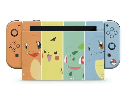 Pokemon Pikachu & Eevee Gaming Nintendo Switch OLED Skin – Lux Skins  Official