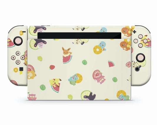 Cute Pokemon Eevee Nintendo Switch OLED Skin – Lux Skins Official