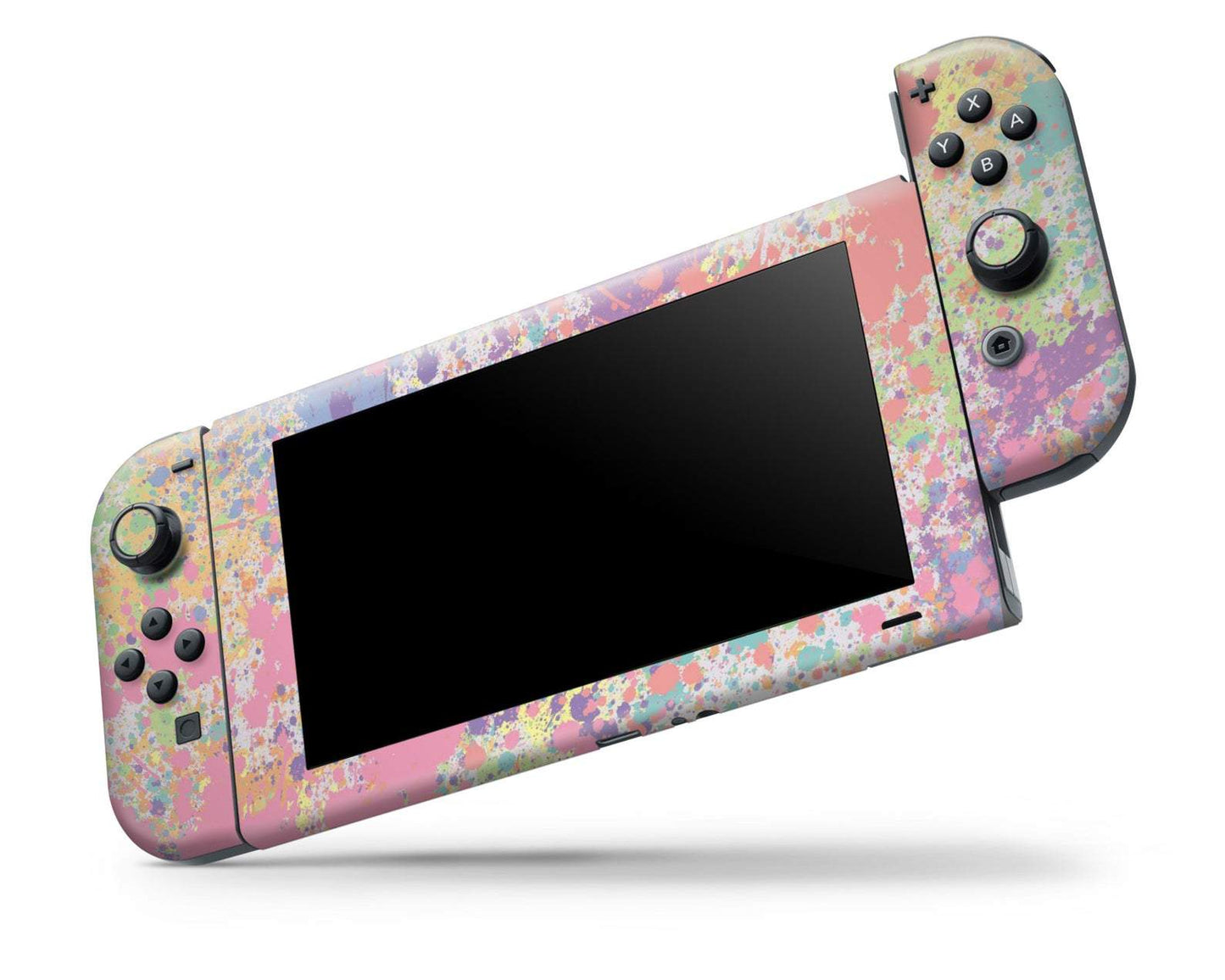 Lux Skins Nintendo Switch Paint Splatter Art Classic no logo Skins - Art Artwork Skin