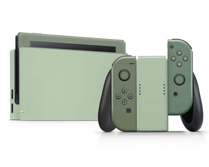 Lux Skins Nintendo Switch Garden of Eden Classic no logo Skins - Solid Colours Colour Blocking Skin