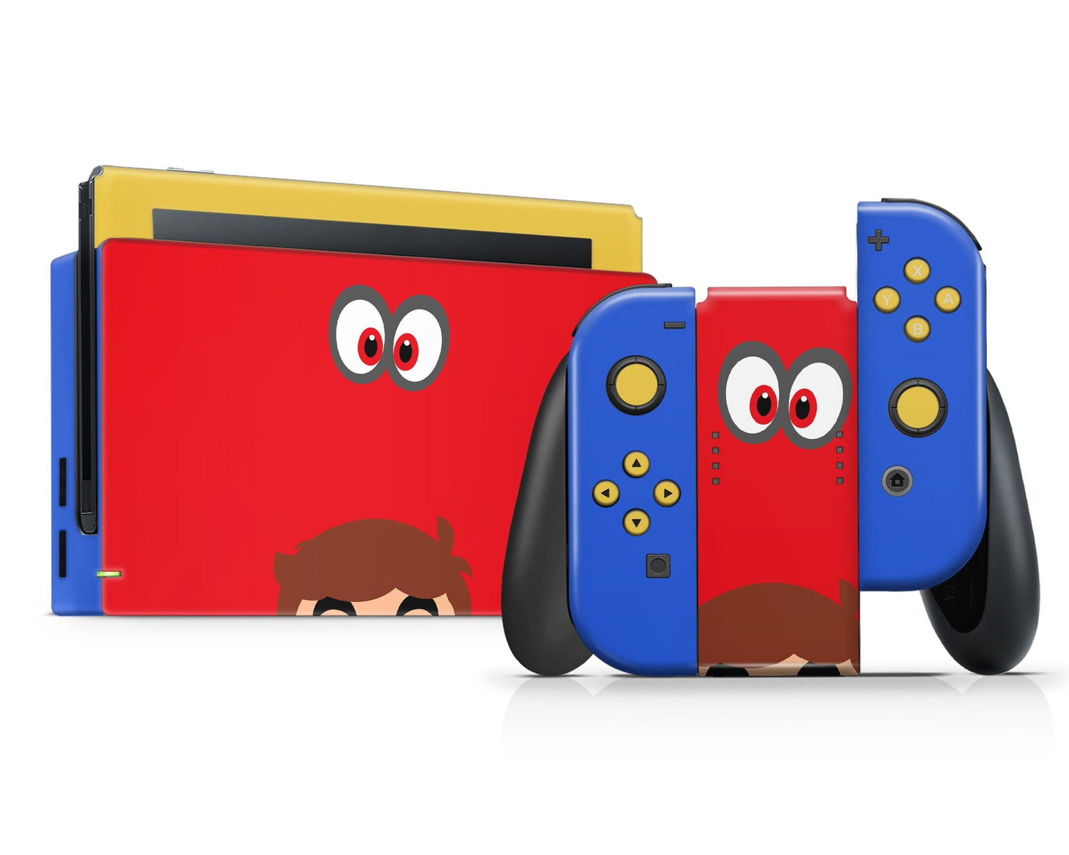 Super Mario Odyssey Vinyl Skin Decals Stickers for Regular PS4 Console  Stickers