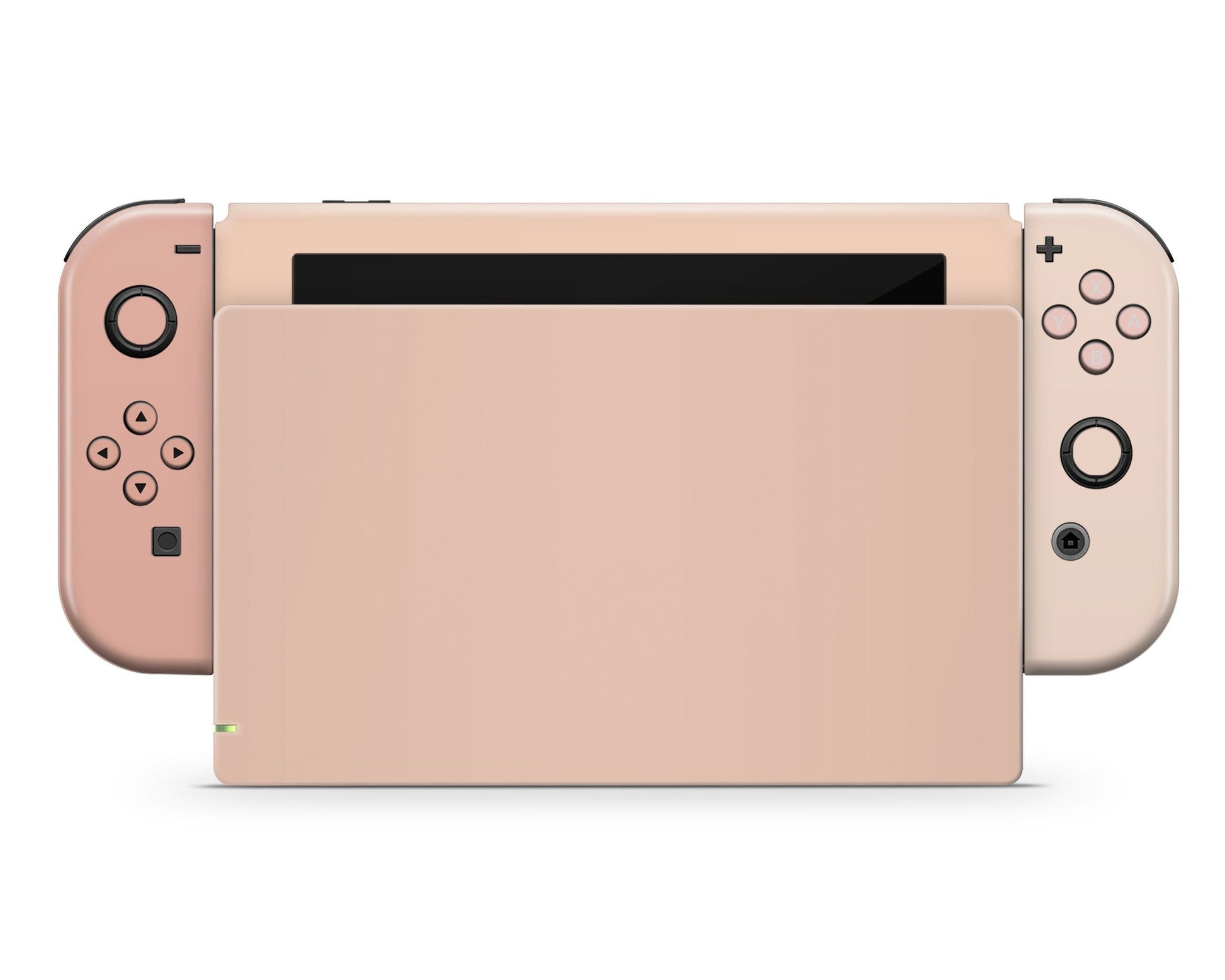 Lux Skins Nintendo Switch Creme de Nude Classic no logo Skins - Solid Colours Colour Blocking Skin