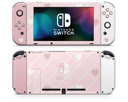 Love de Rosie Plaid Nintendo Switch OLED Skin