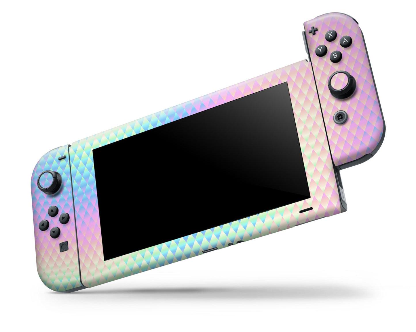 Holographic Diamond Nintendo Switch Skin