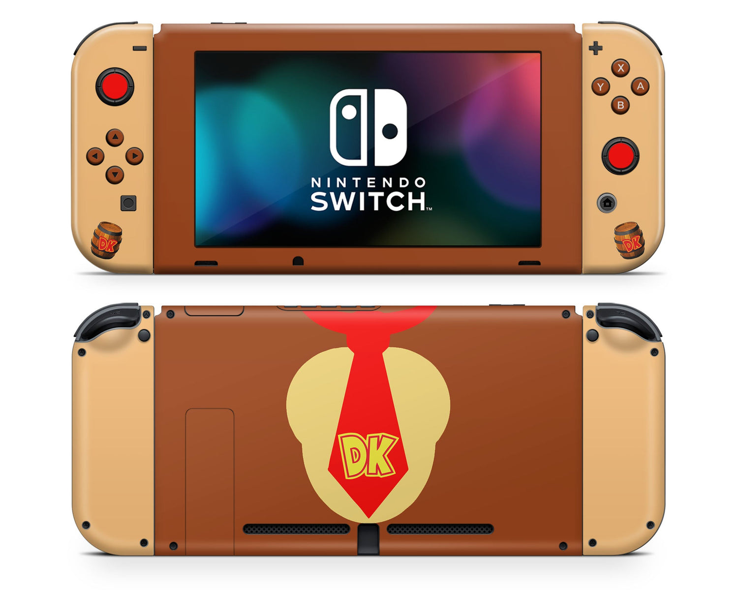 Retro Orange Nintendo Switch Lite Skin 