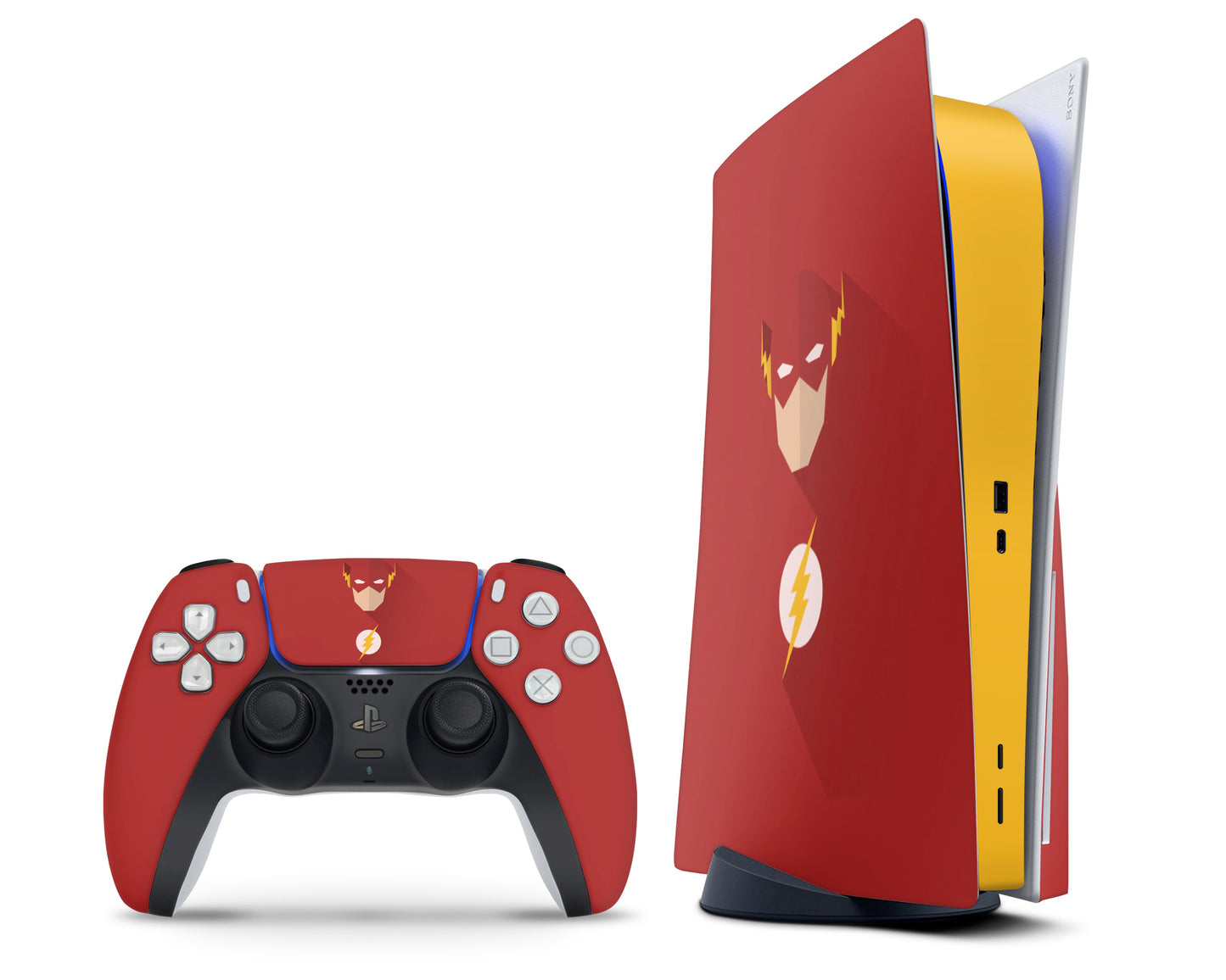 Lux Skins PS5 The Flash PS5 Skins - Pop culture Comics Skin