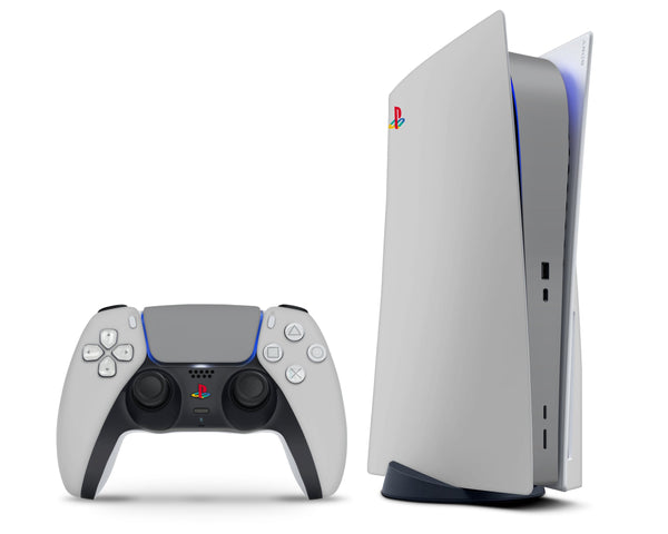 Retro Classic Playstation Grey PS5 Skin – Lux Skins Official