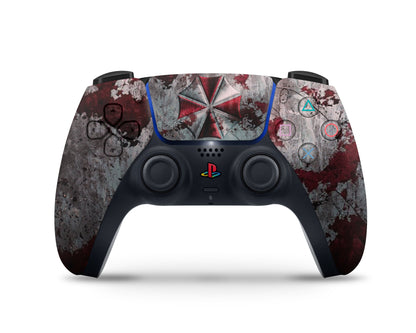 Lux Skins PS5 Resident Evil Umnrella Corp PS5 Skins - Pop culture  Skin