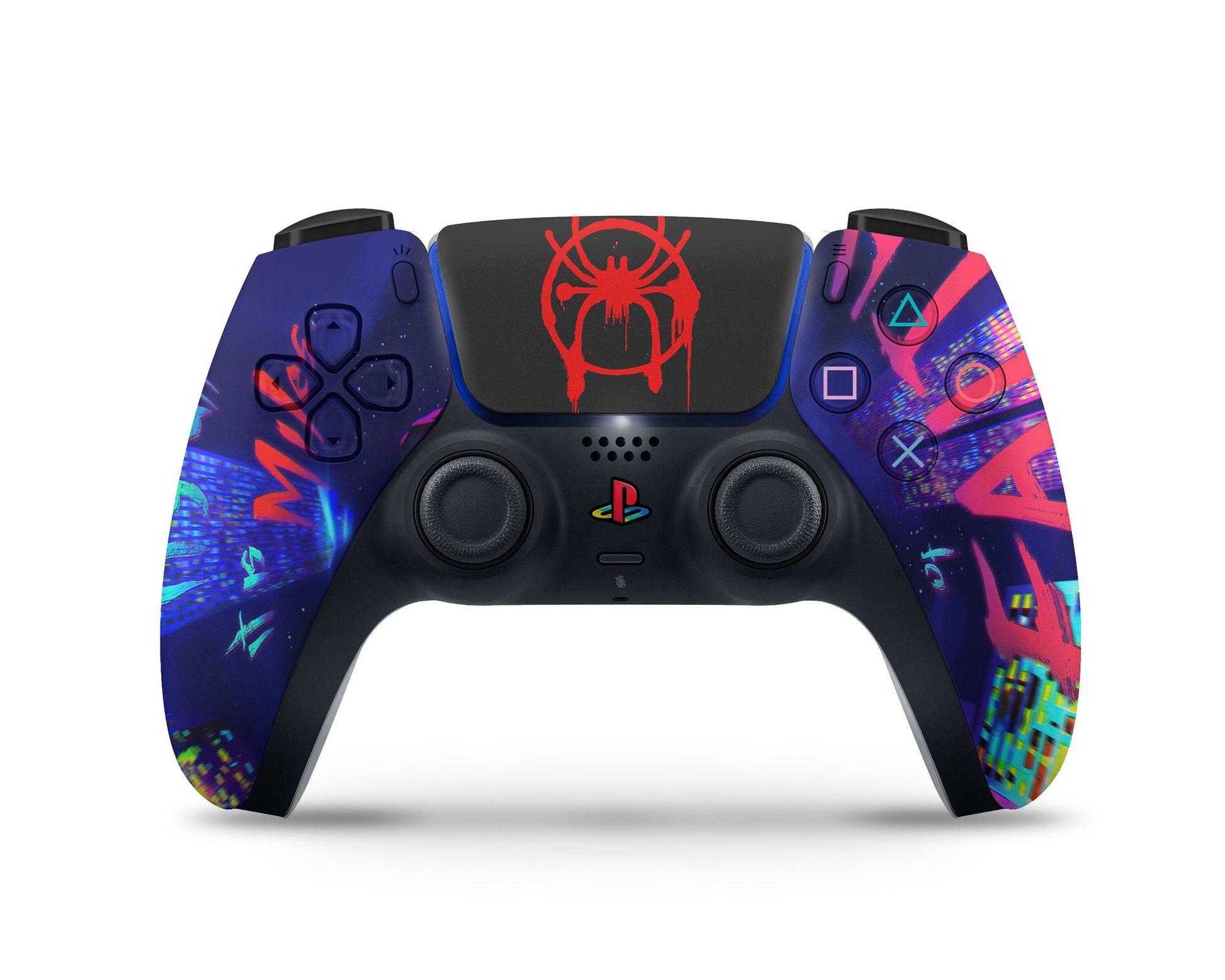 Lux Skins PS5 Spiderman Spiderverse Miles Morales PS5 Skins - Pop culture Spiderman Skin