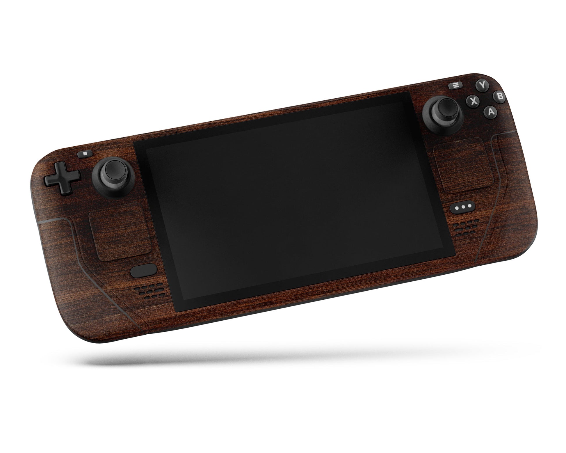 Lux Skins Steam Deck Walnut Wood Texture Full Set +Tempered Glass Skins - Pattern Texture Skin