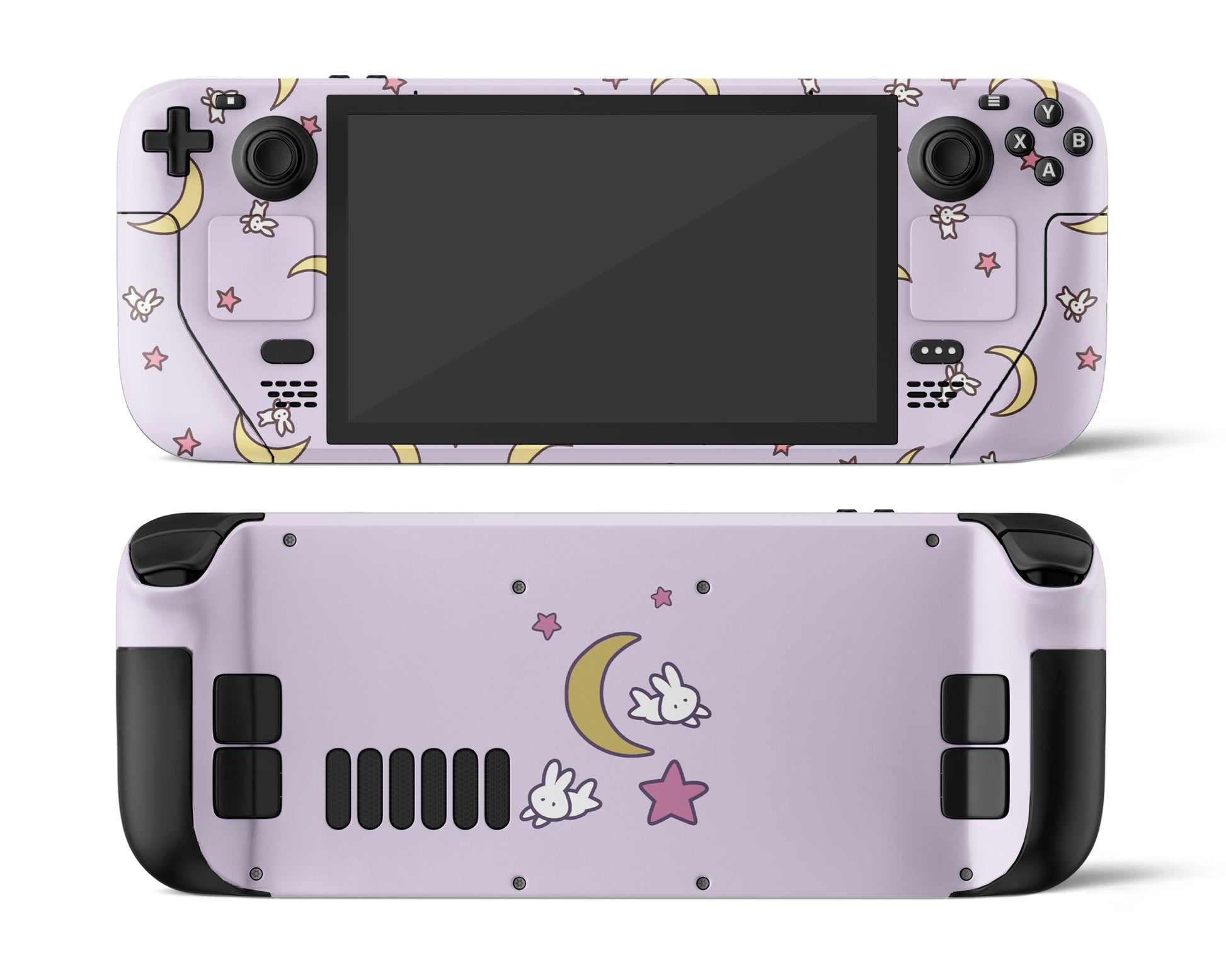 Lux Skins Steam Deck Sailor Moon Purple Minimalist Full Set Skins - Pop culture Sailor Moon Skin