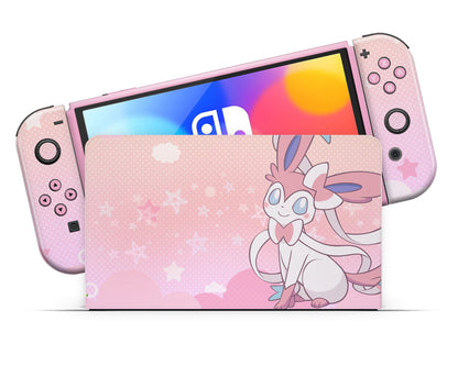 Pokemon Sylveon Nintendo Switch OLED Skin