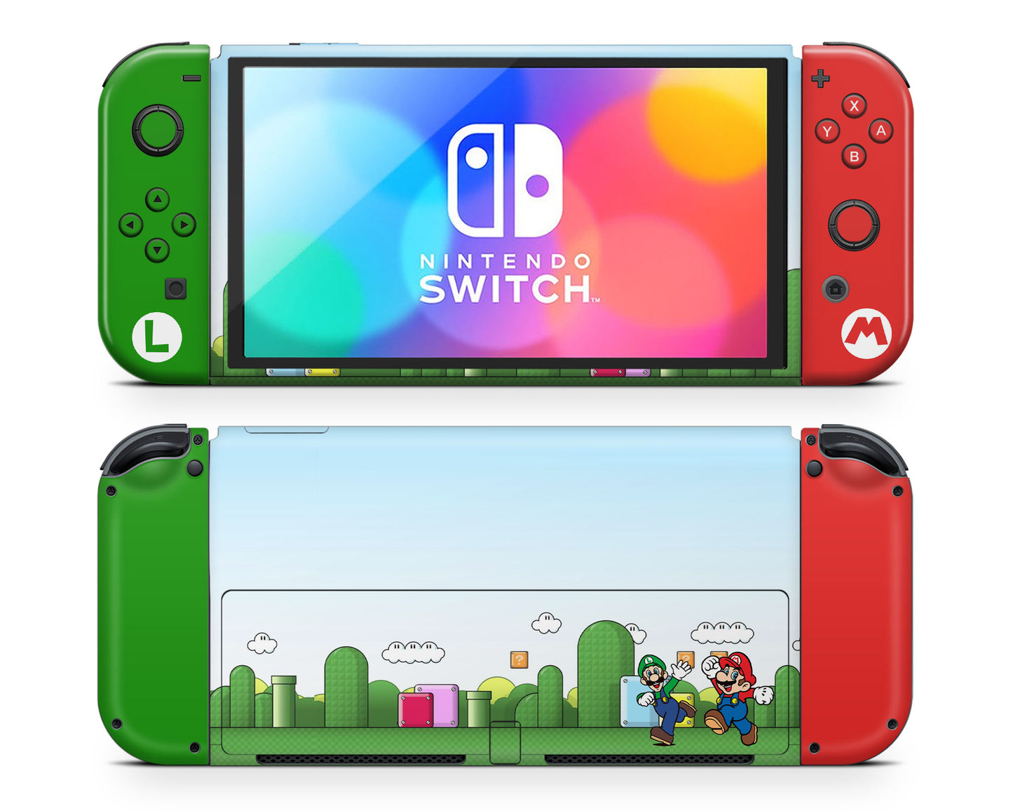 Super Mario Bros Nintendo Switch OLED Skin